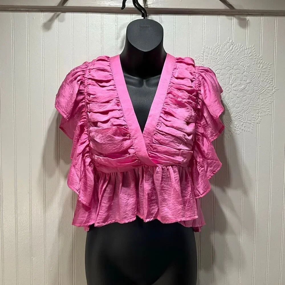 ENTRO Sylvia Fluffer Blouse